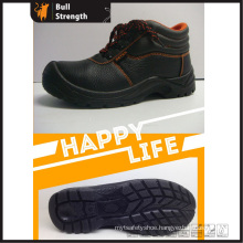 Best Sell Black Leather Ce Standard Industrial Safety Shoe (SN1206)